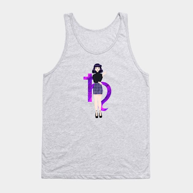 Sailor Saturn - Hotaru Tank Top by renaesense